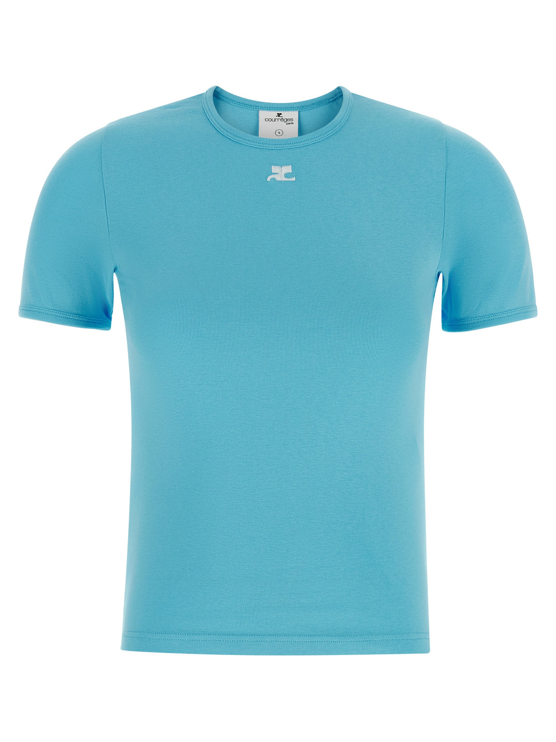 Blue Cotton T-Shirt