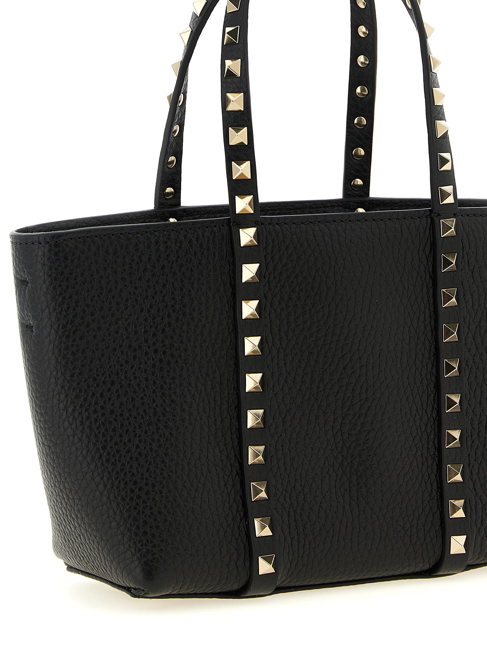 Black Calfskin Tote Bag