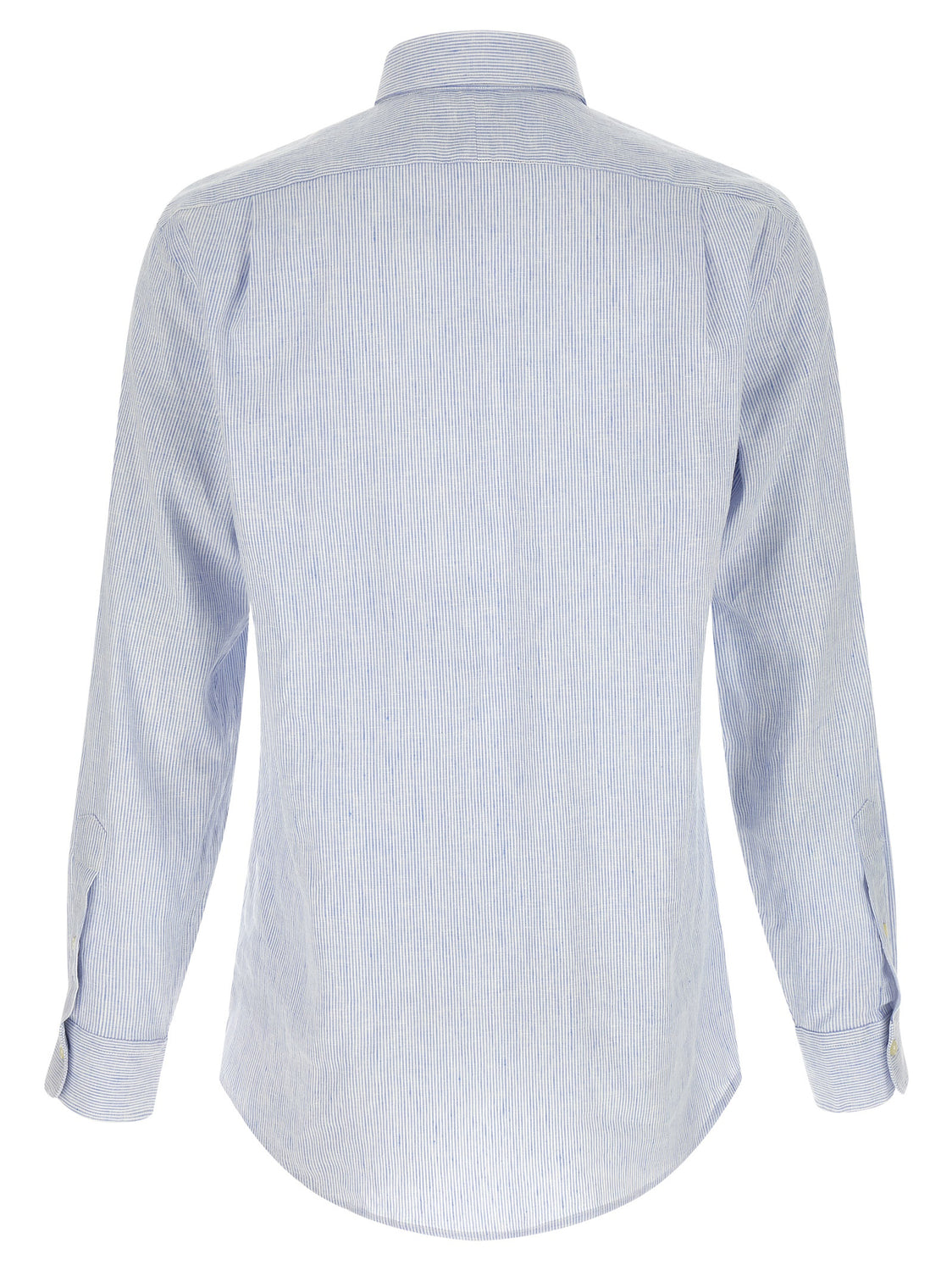 Blue Linen Blouse