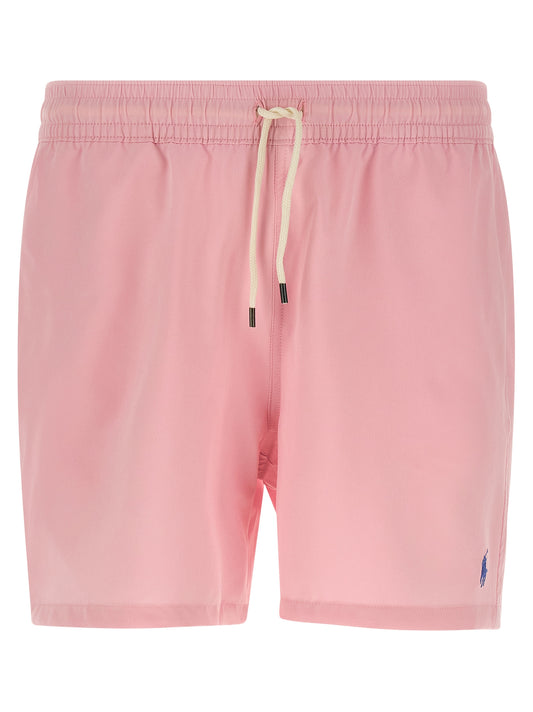 Multicolor Polyester Swim Shorts