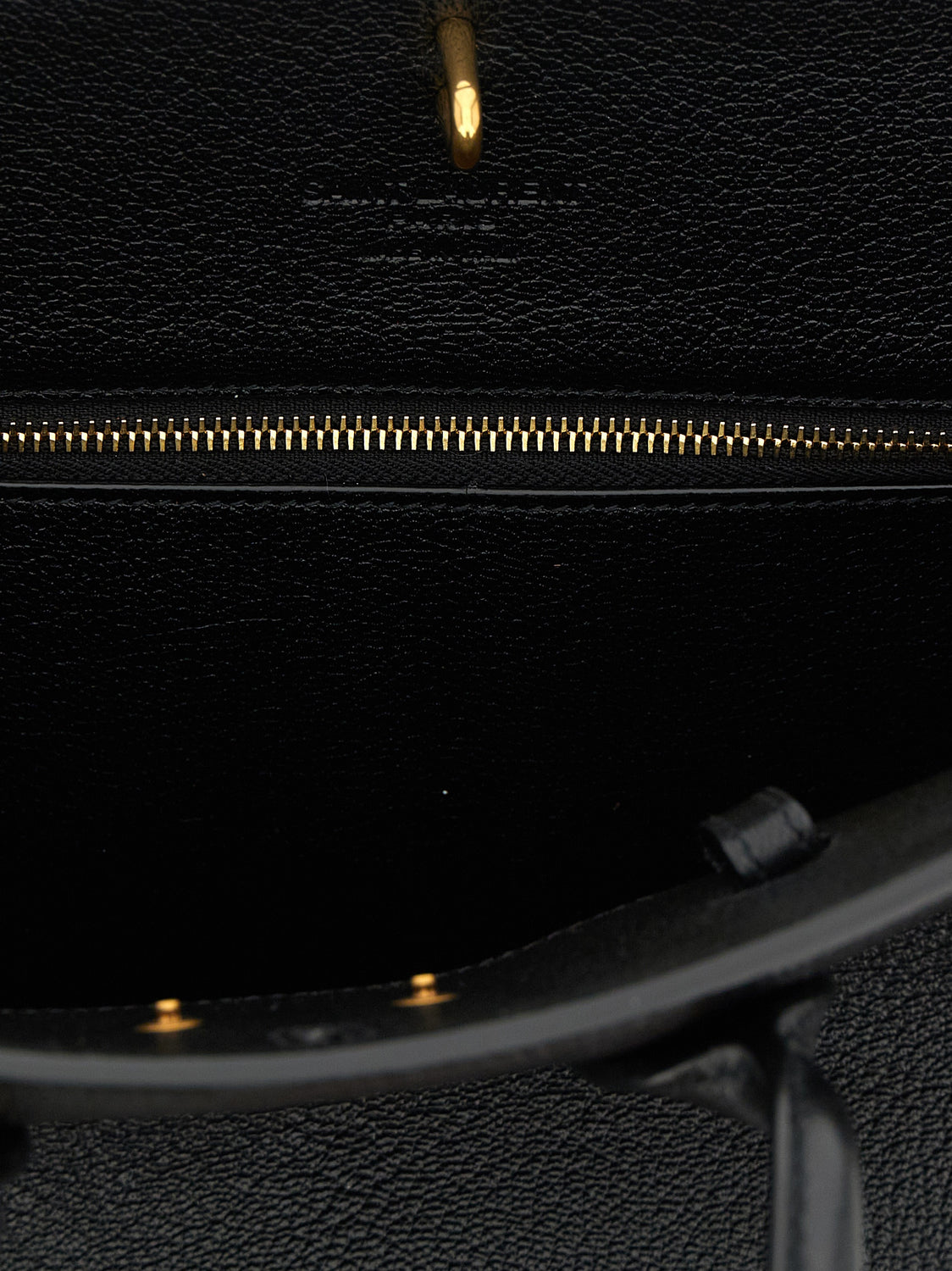 Black Goatskin Handbag