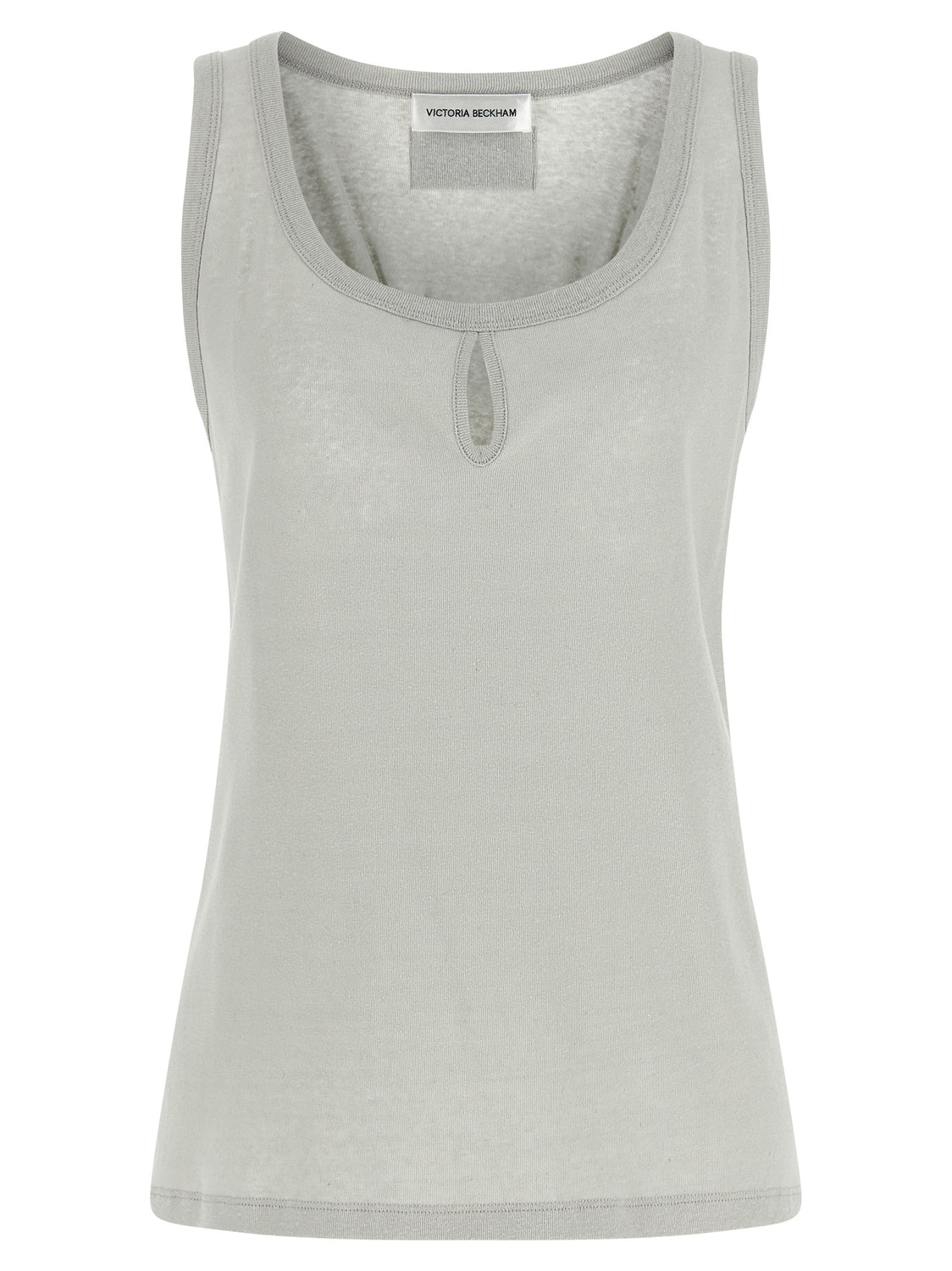 Gray Cotton Tank Tops