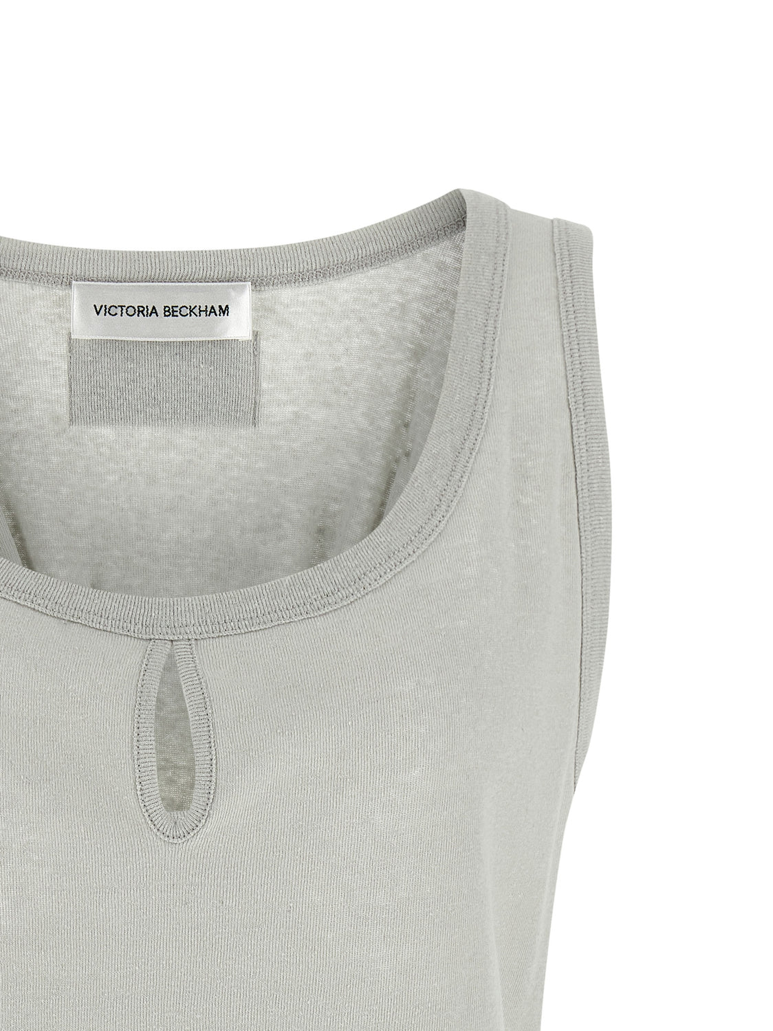 Gray Cotton Tank Tops
