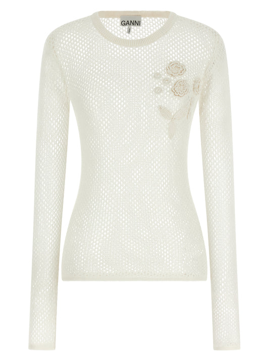 White Organic Cotton Cardigan