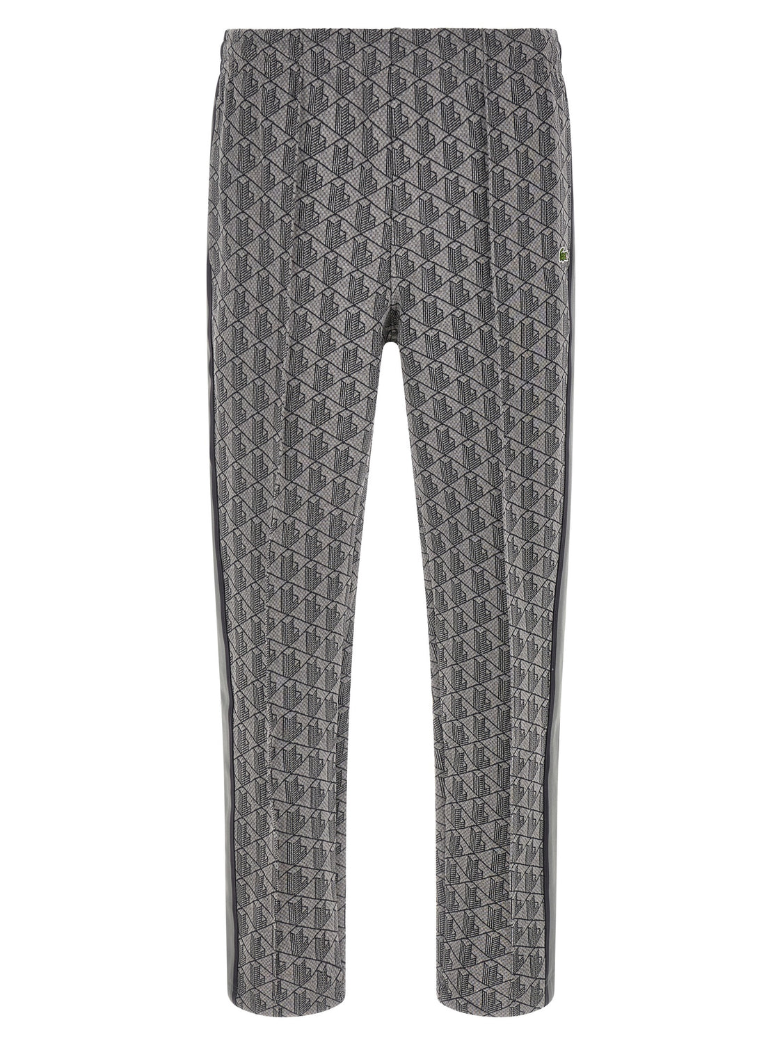 Gray Polyester Joggers (Workout Pants)