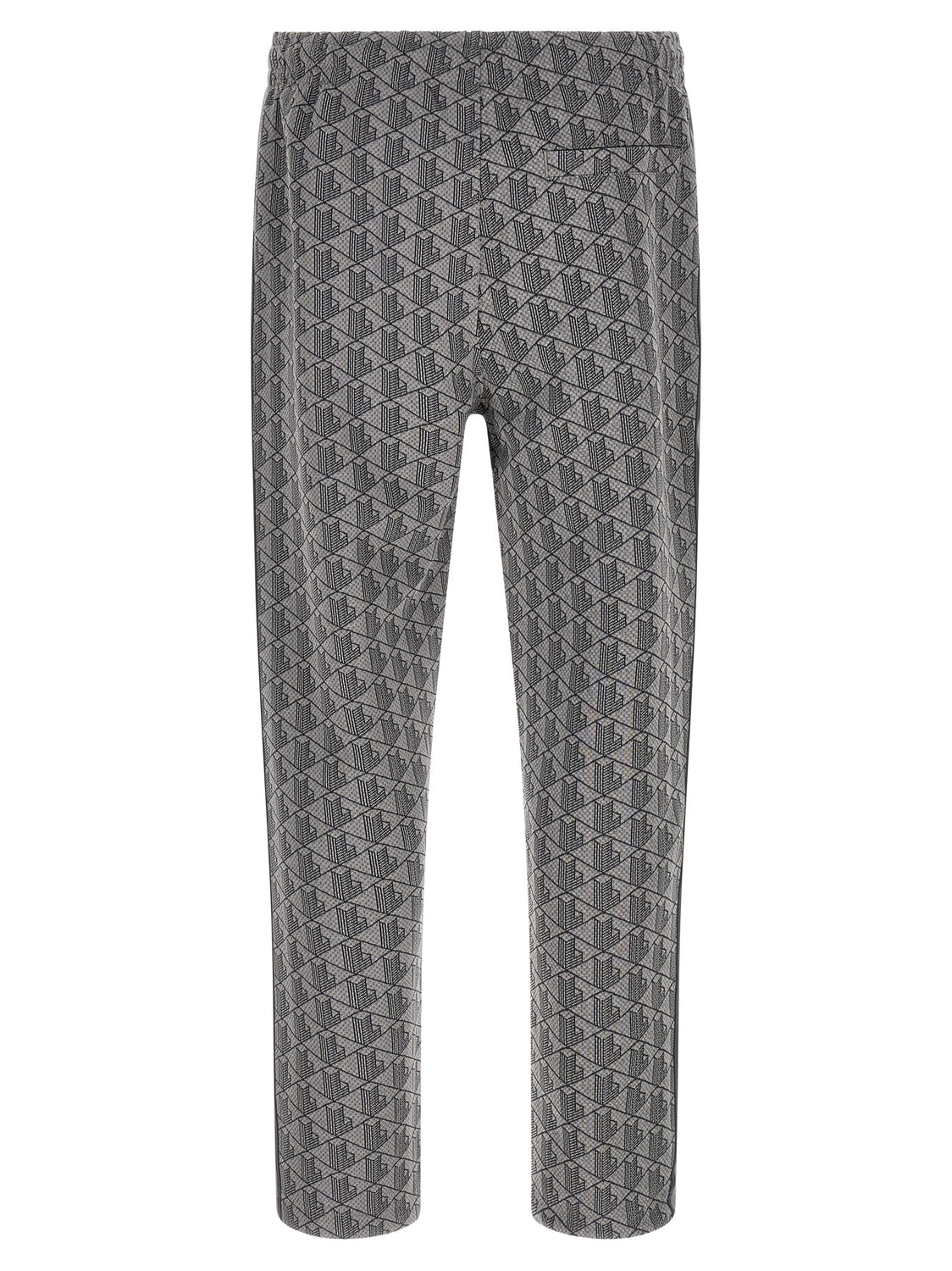 Gray Polyester Joggers (Workout Pants)