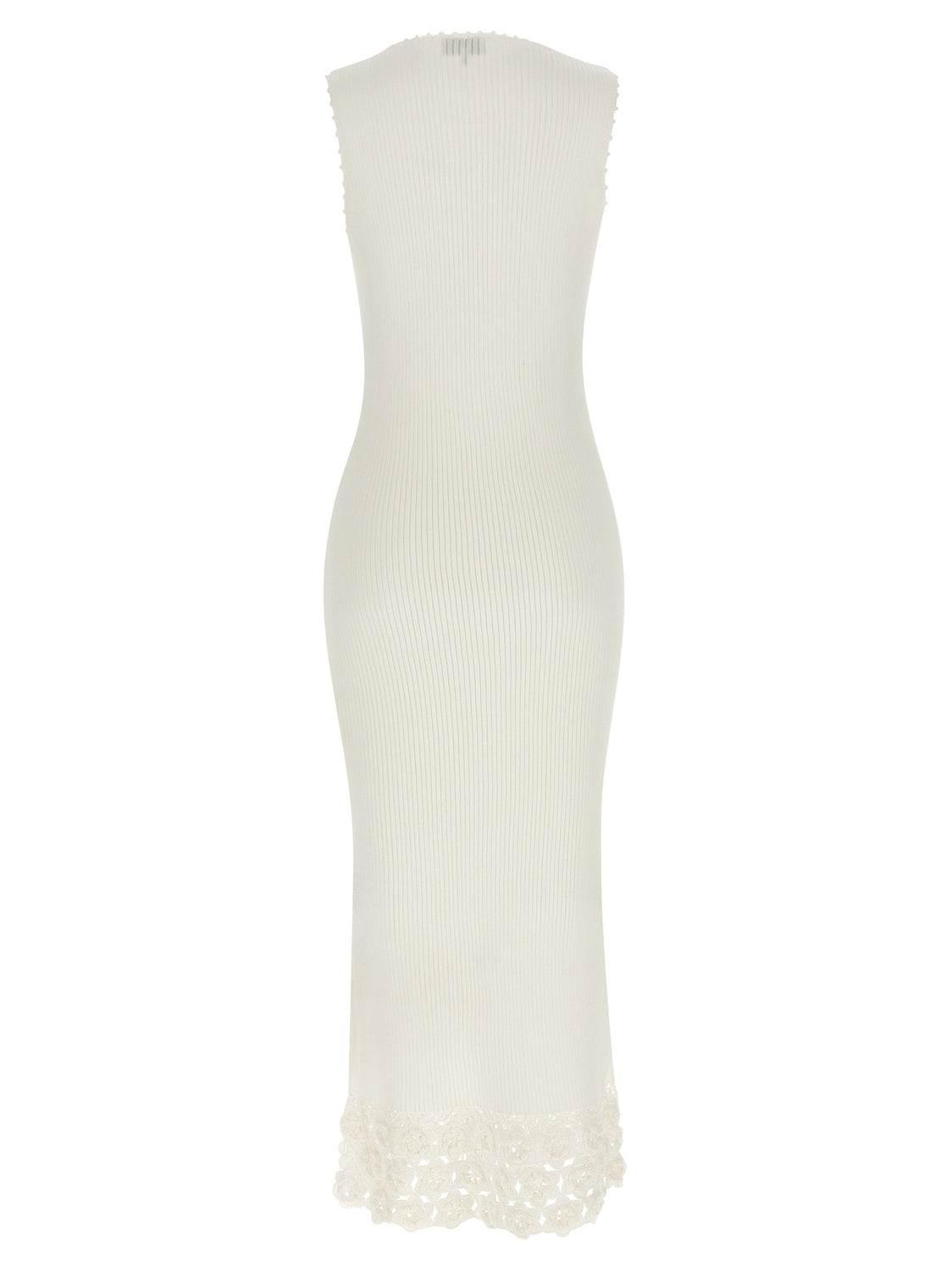 White Organic Cotton Long Dress