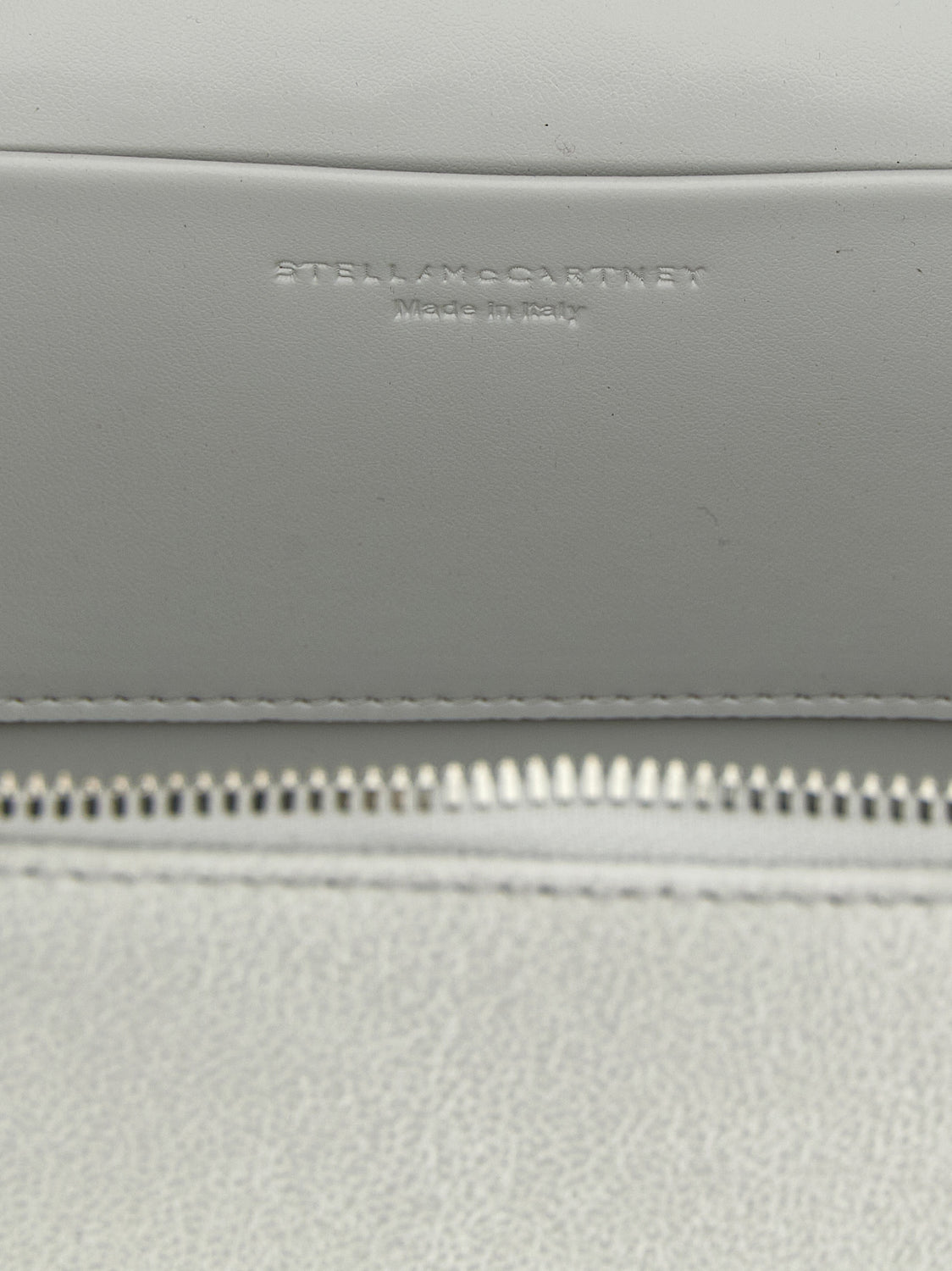 Gray Polyester Crossbody Bag