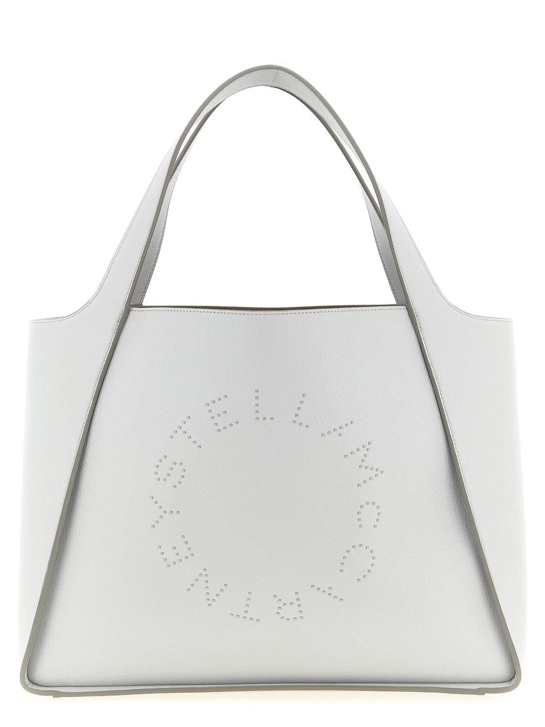 Gray Polyamide Tote Bag