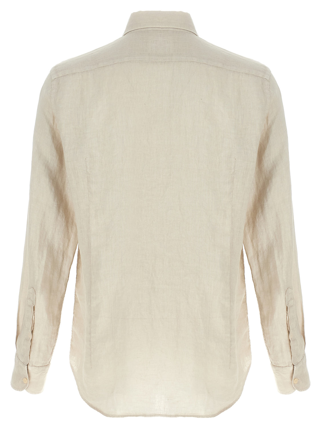 Beige Linen Blouse