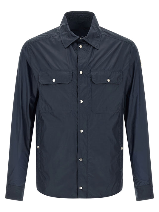 Blue Polyamide Blouse