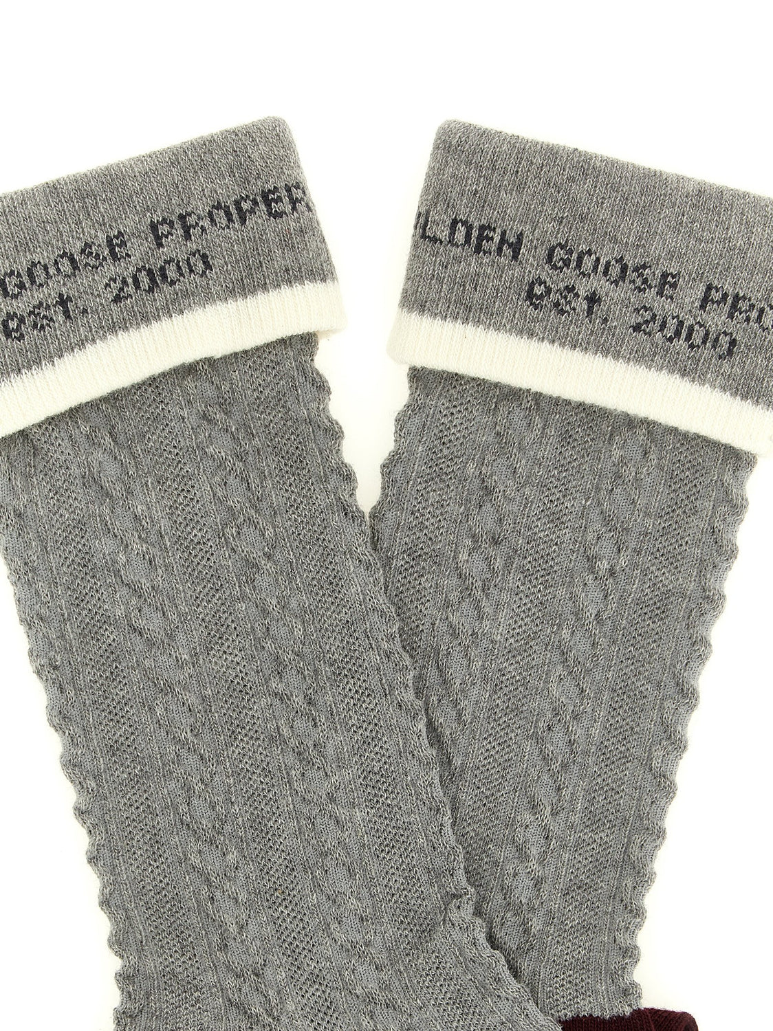 Gray Cotton Socks
