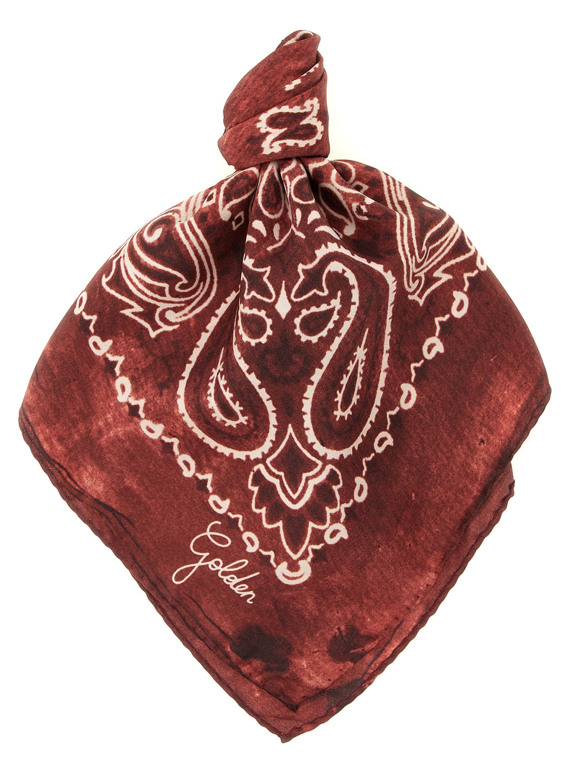 Bordeaux Silk Foulard