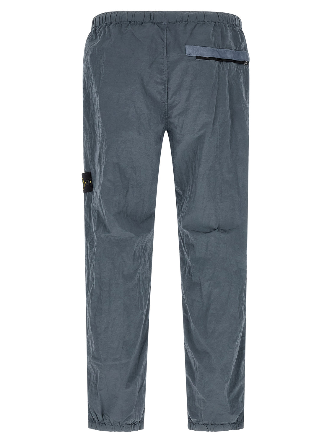 Blue Polyamide Joggers (Workout Pants)