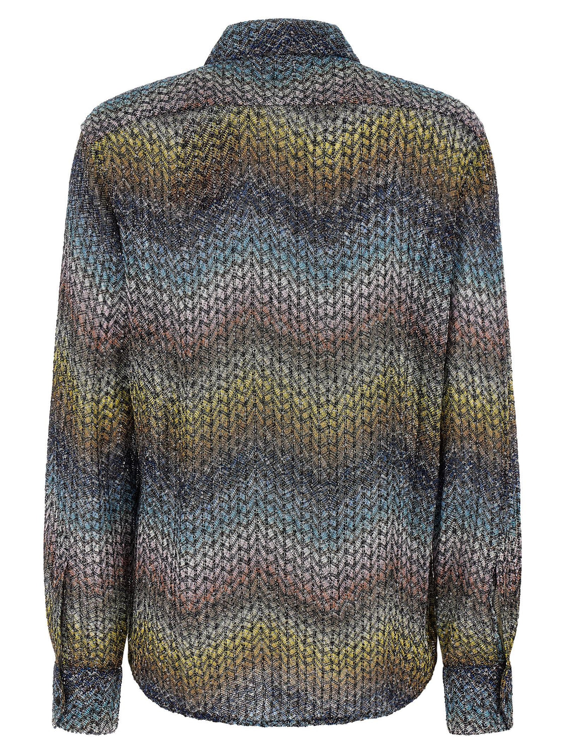 Multicolor Viscose Blouse