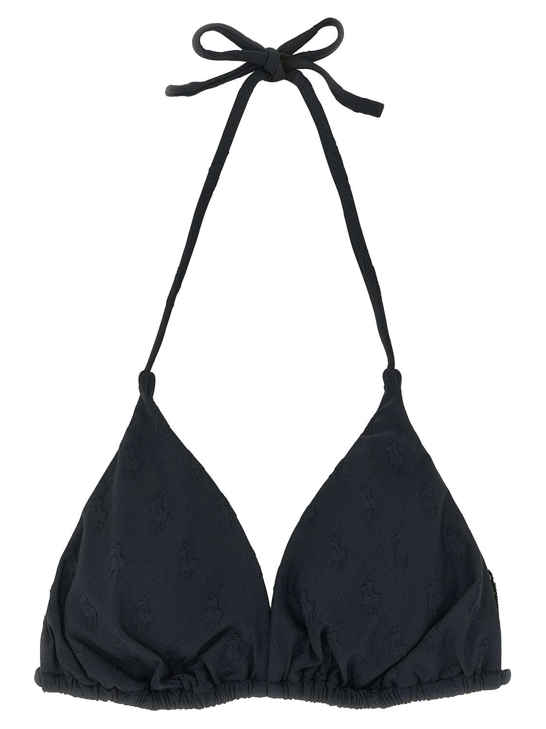 Black Recycled Polyester Bikini