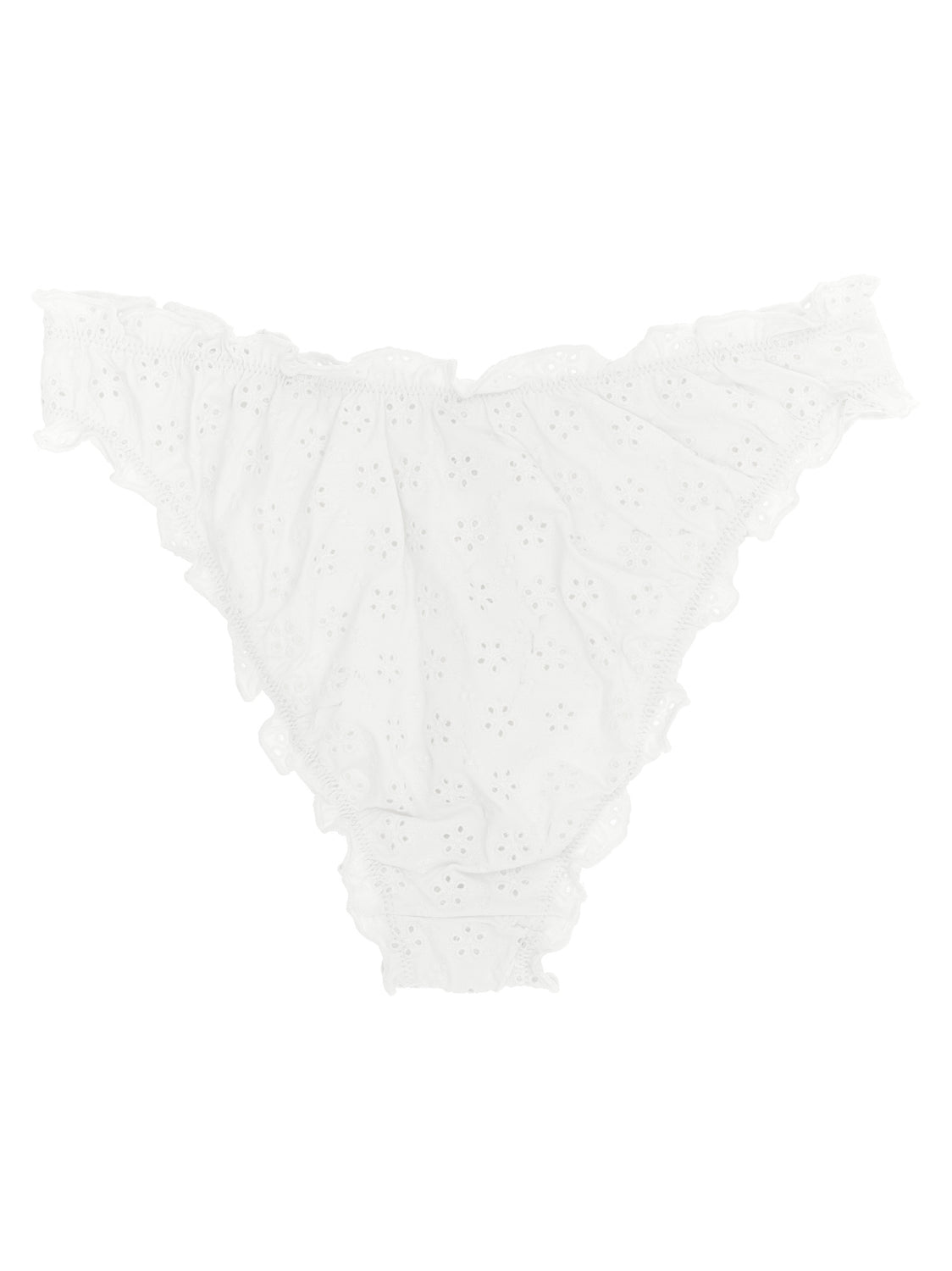 White Nylon Bikini