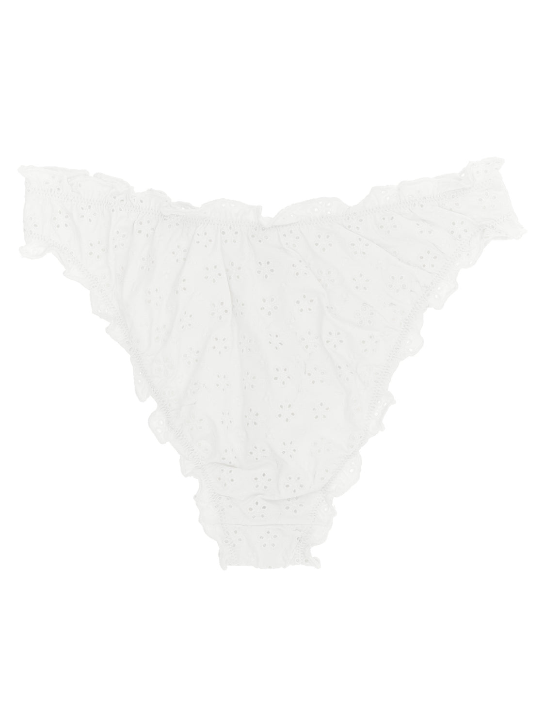 White Nylon Bikini