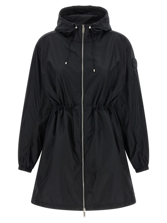 Black Polyamide Parka