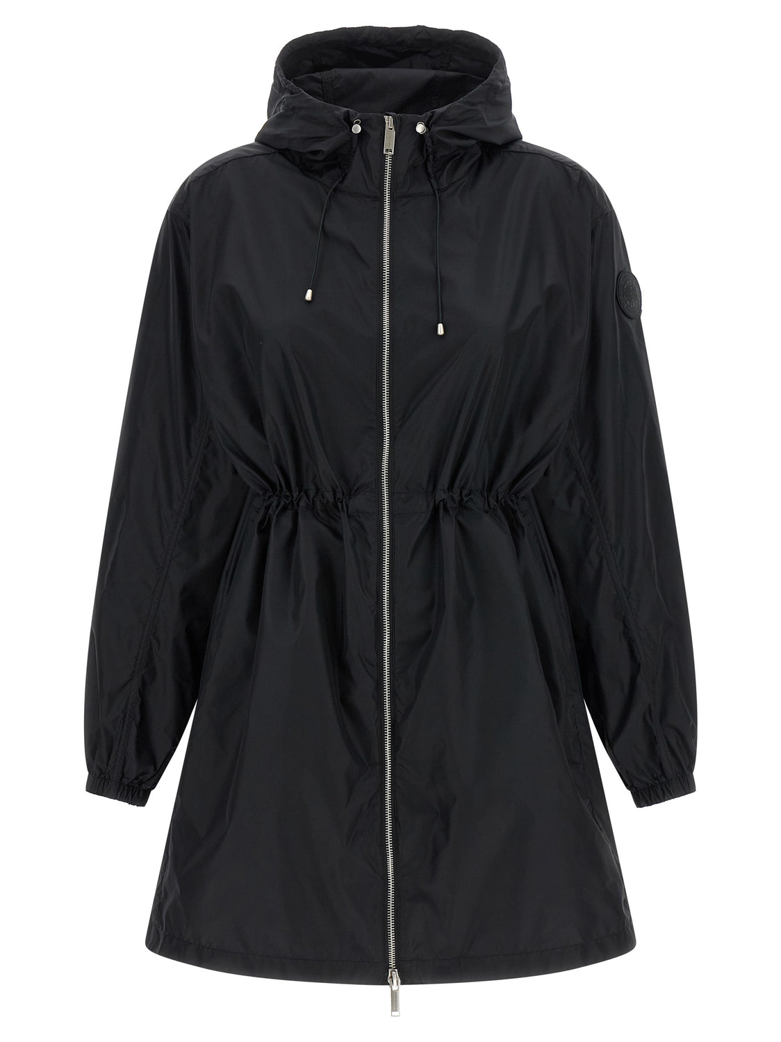 Black Polyamide Parka
