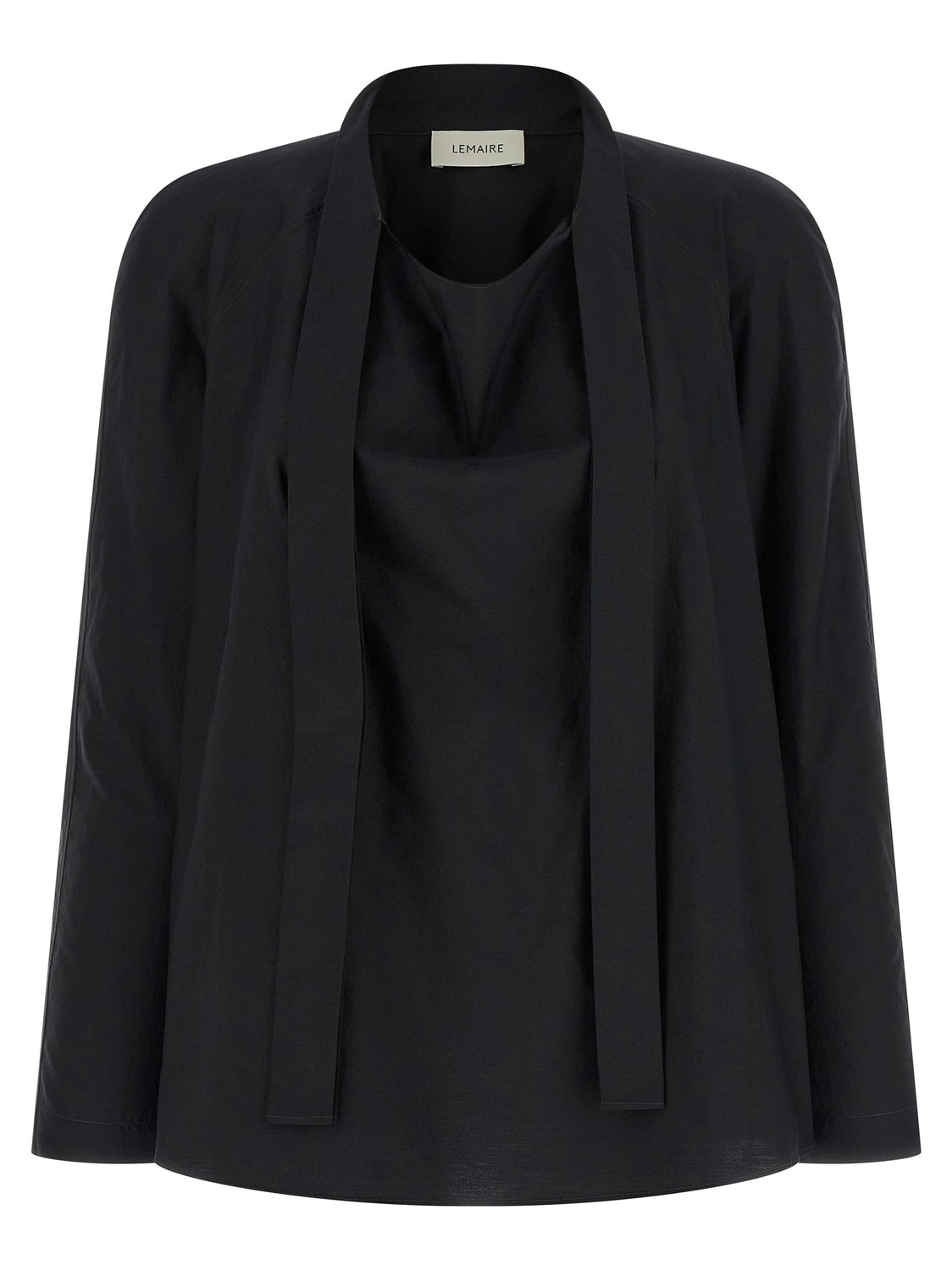 Black Cotton Blouse