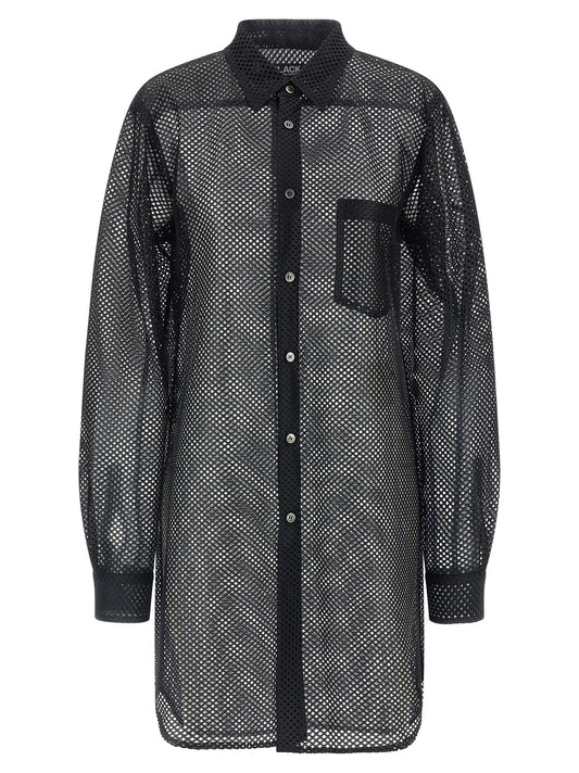 Black Polyester Blouse