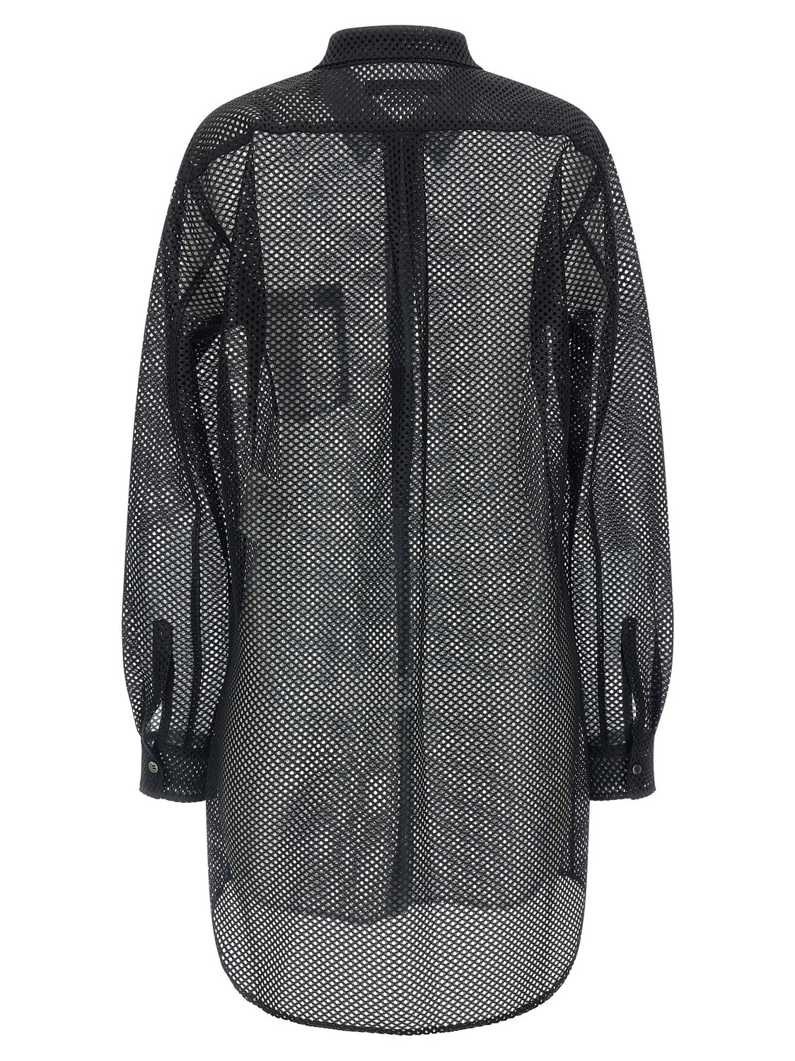Black Polyester Blouse