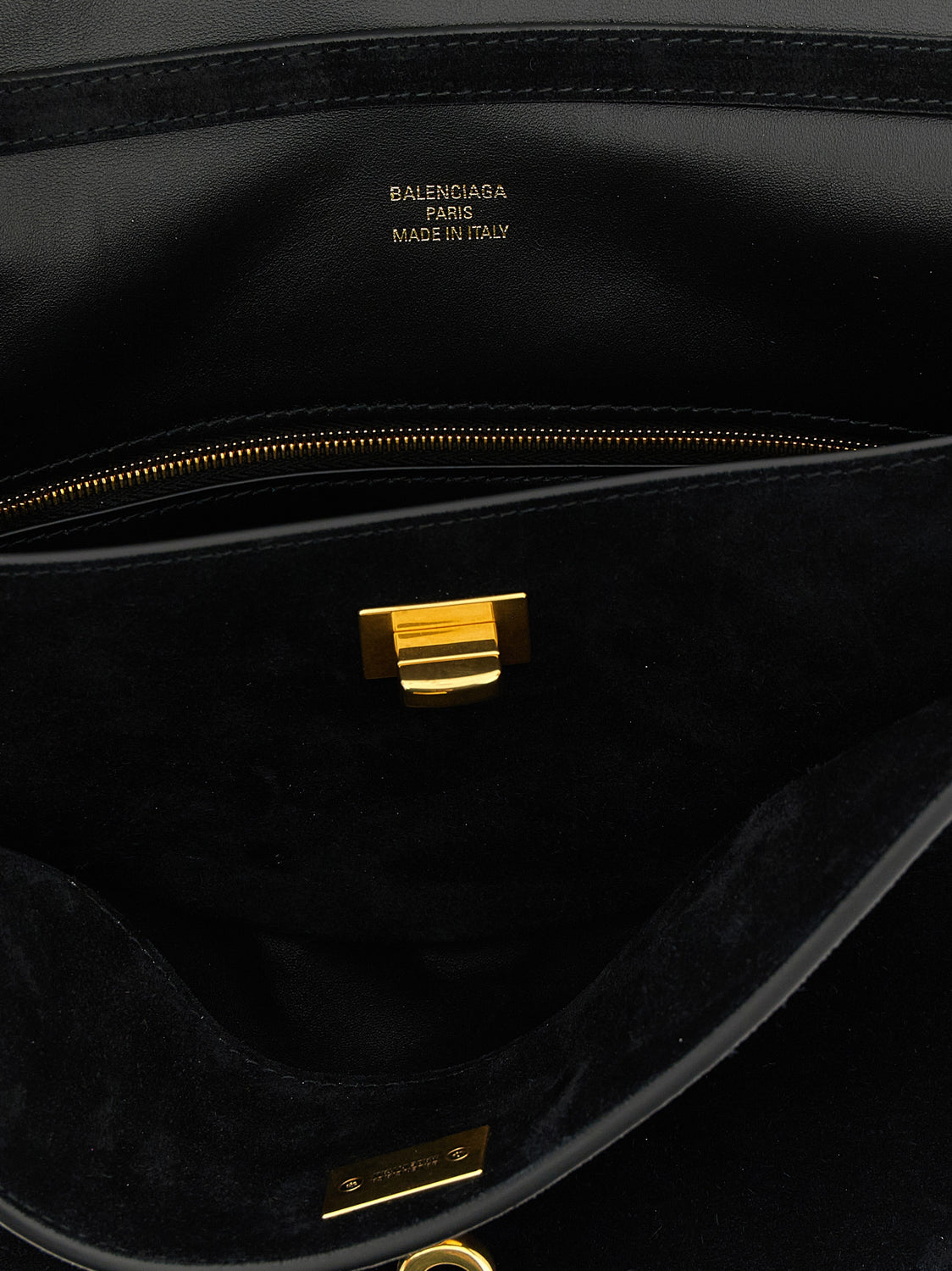 Black Calfskin Handbag