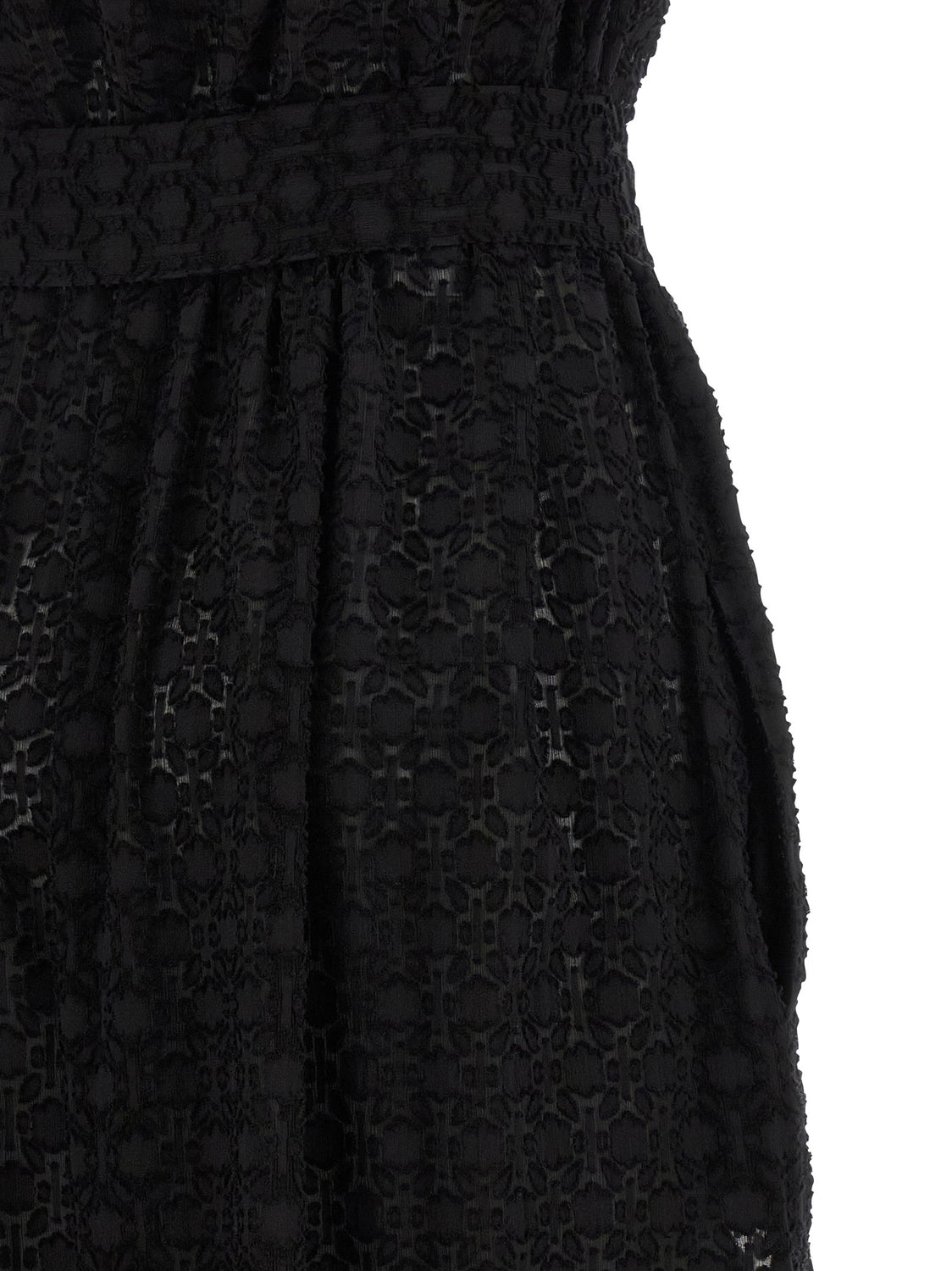 Black Silk Jumpsuit
