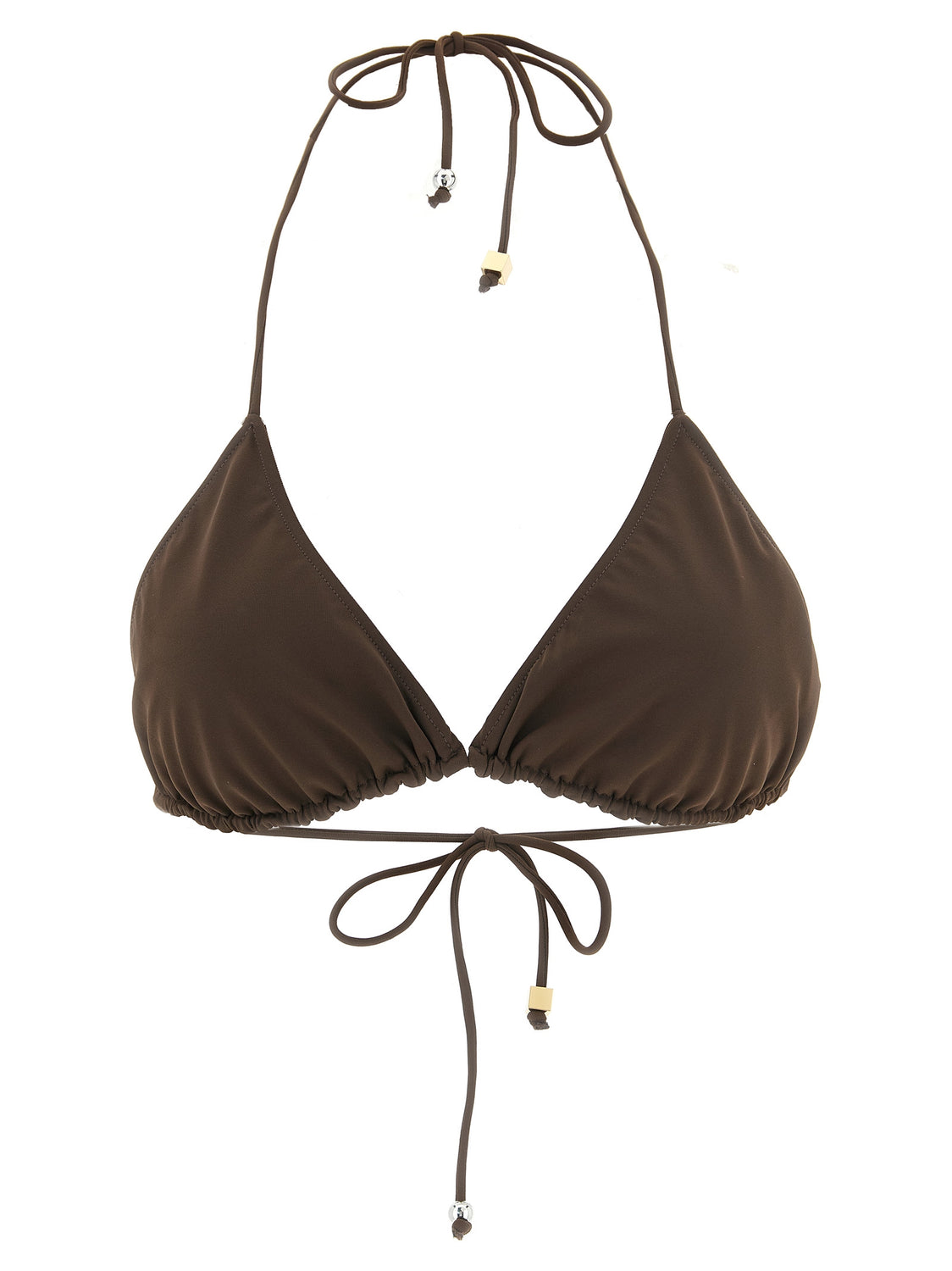 Brown Polyamide Bikini