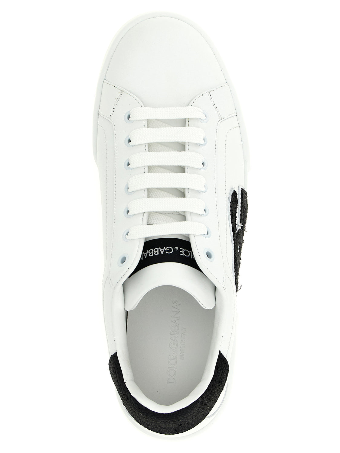 Bicolor Calfskin Low Top Sneakers