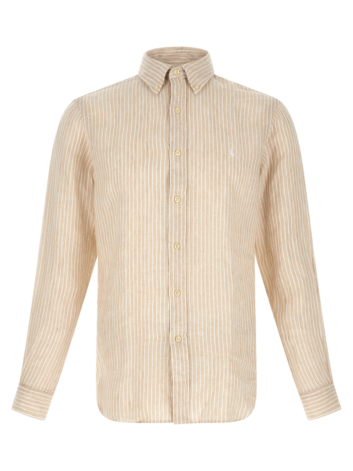 Beige Linen Blouse