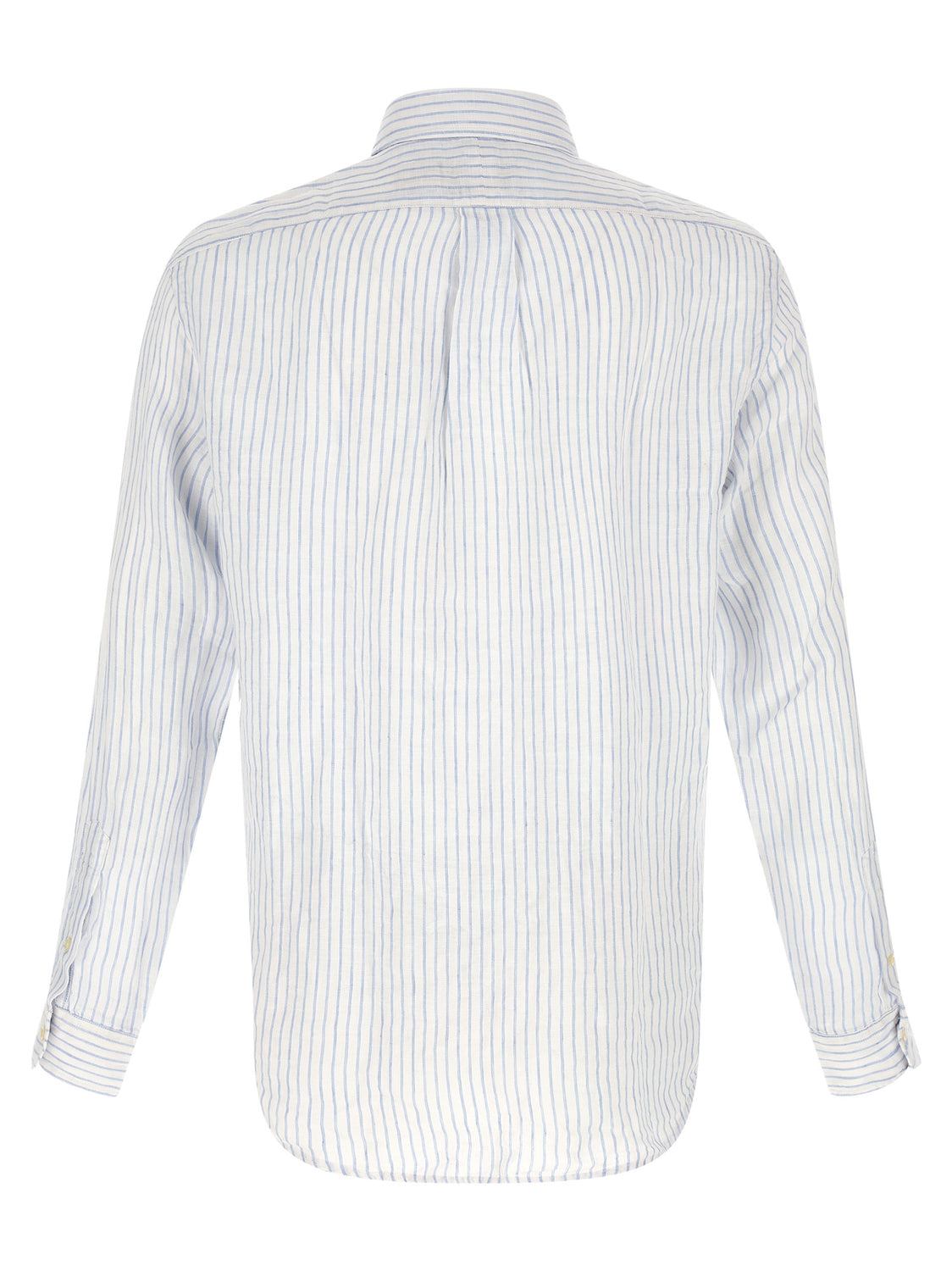 Blue Linen Blouse