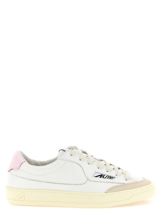 Multicolor Cowhide Low Top Sneakers