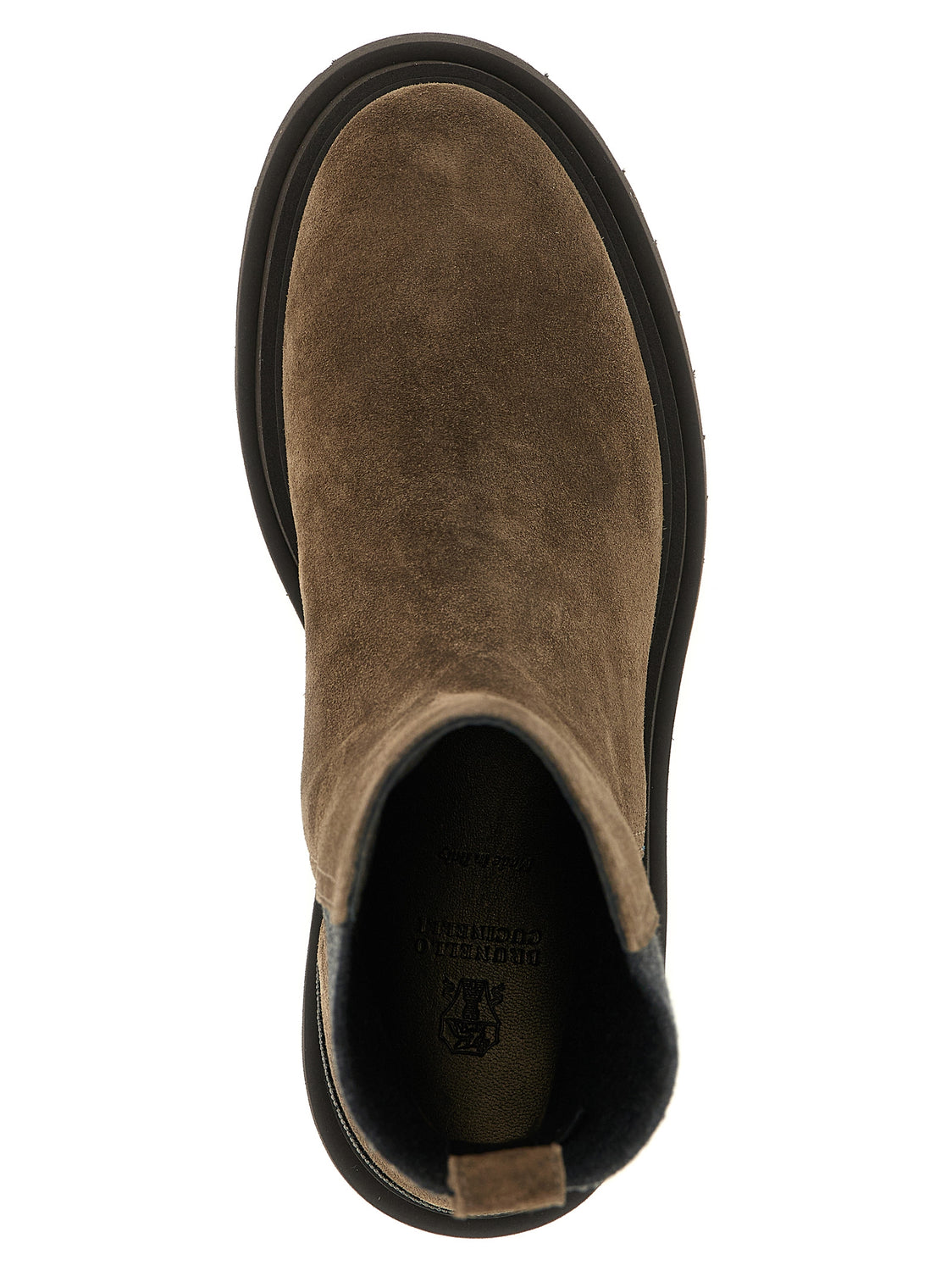 Brown Calfskin Ankle Boots