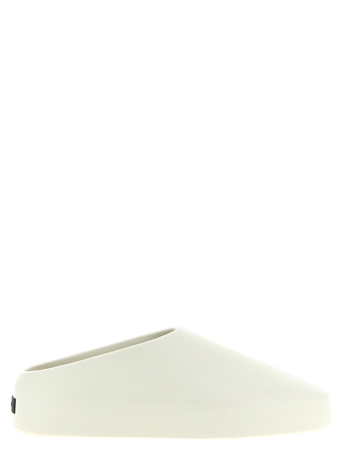 Beige Acetate Clogs