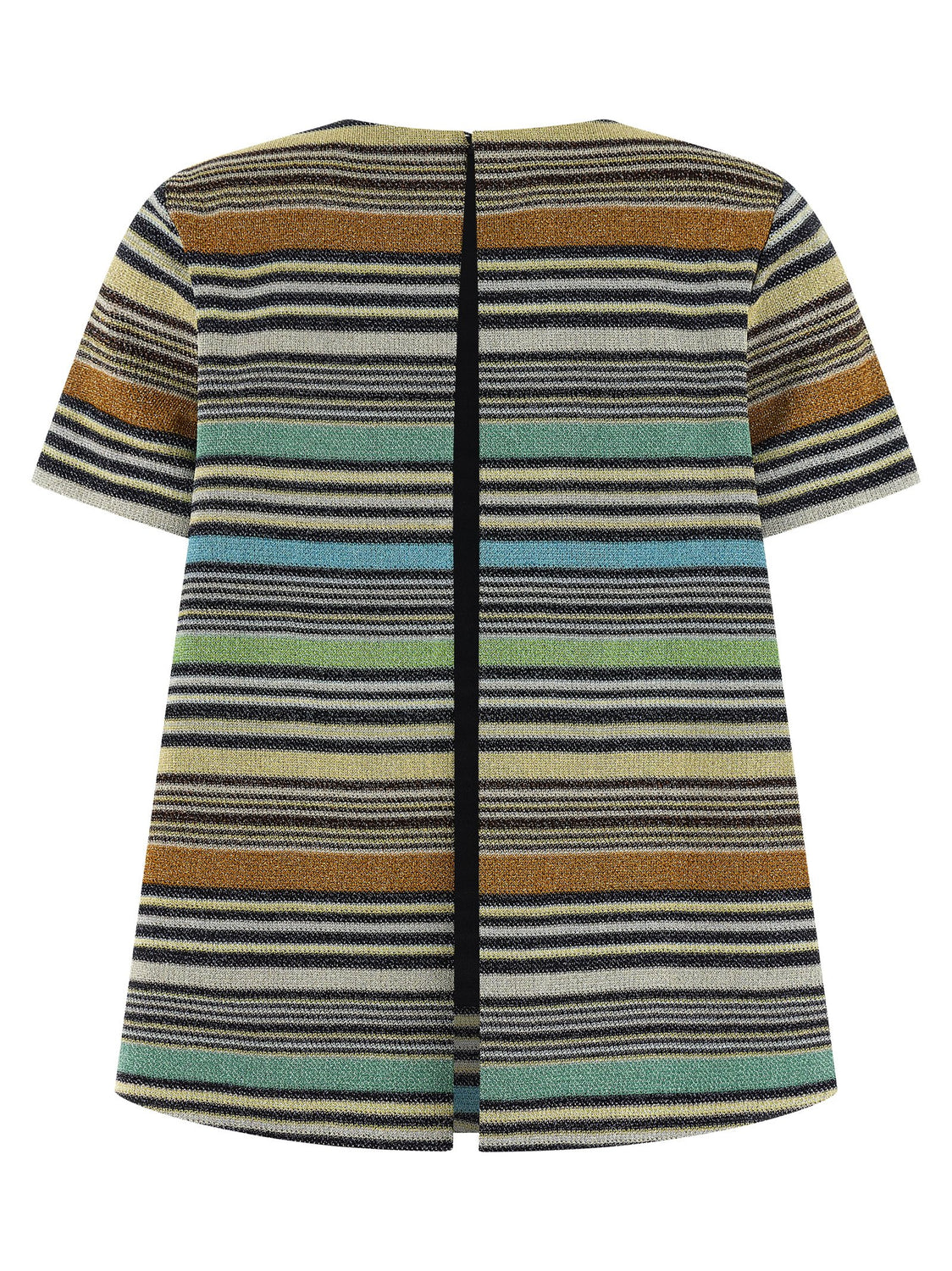 Multicolor Viscose T-Shirt