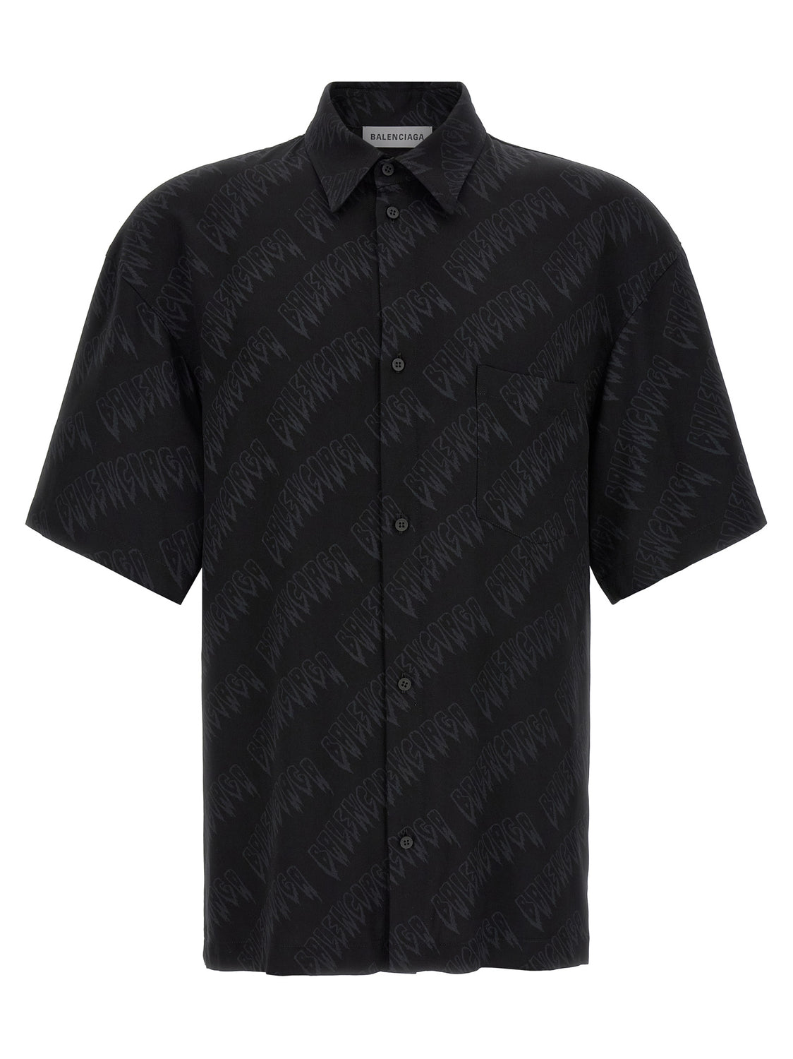 Black Viscose Blouse