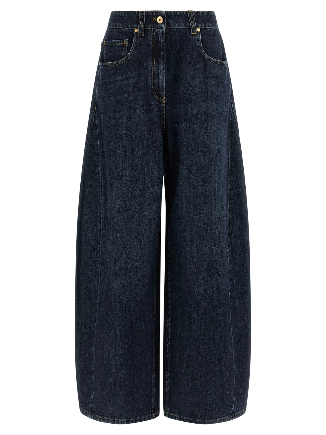 Blue Cotton Jeans Denim