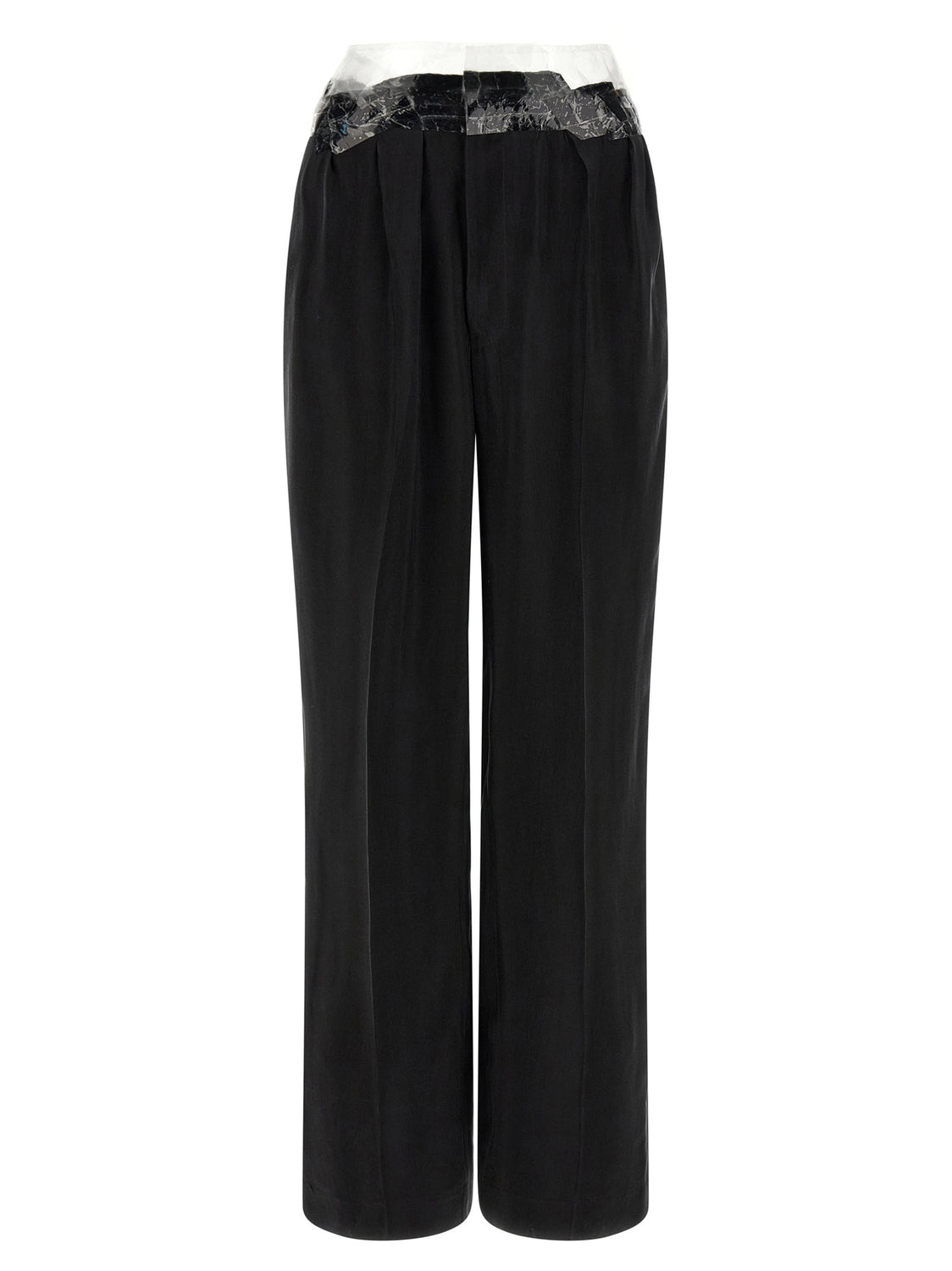 Black Copper Casual Pants