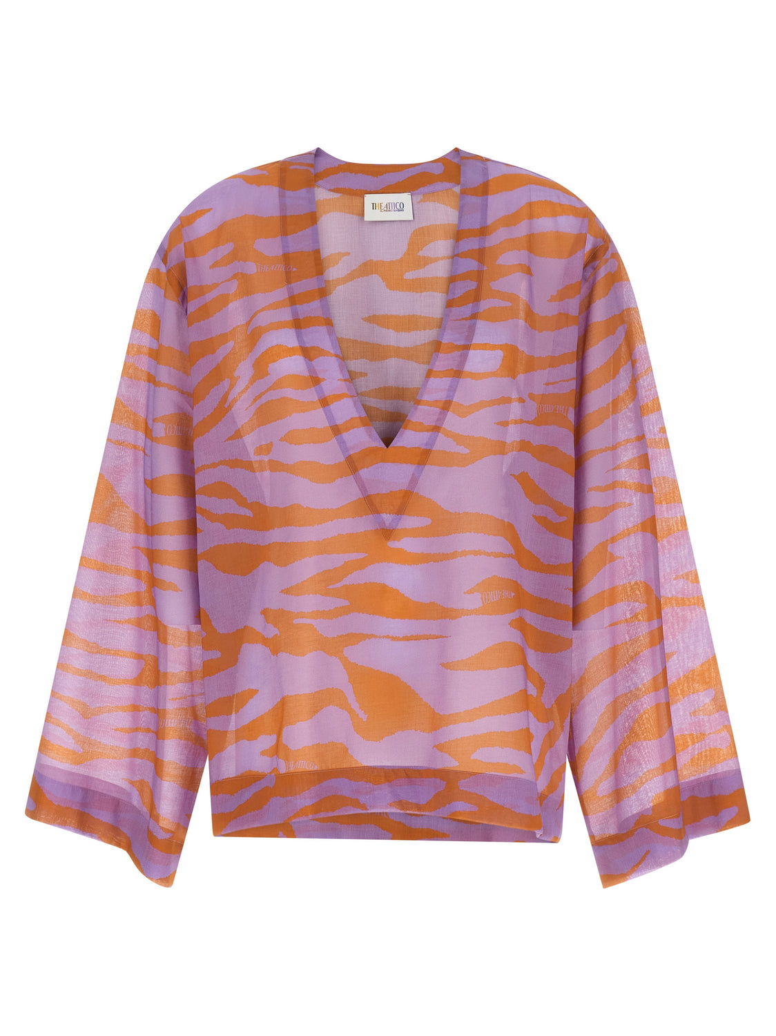 Purple Cotton Blouse