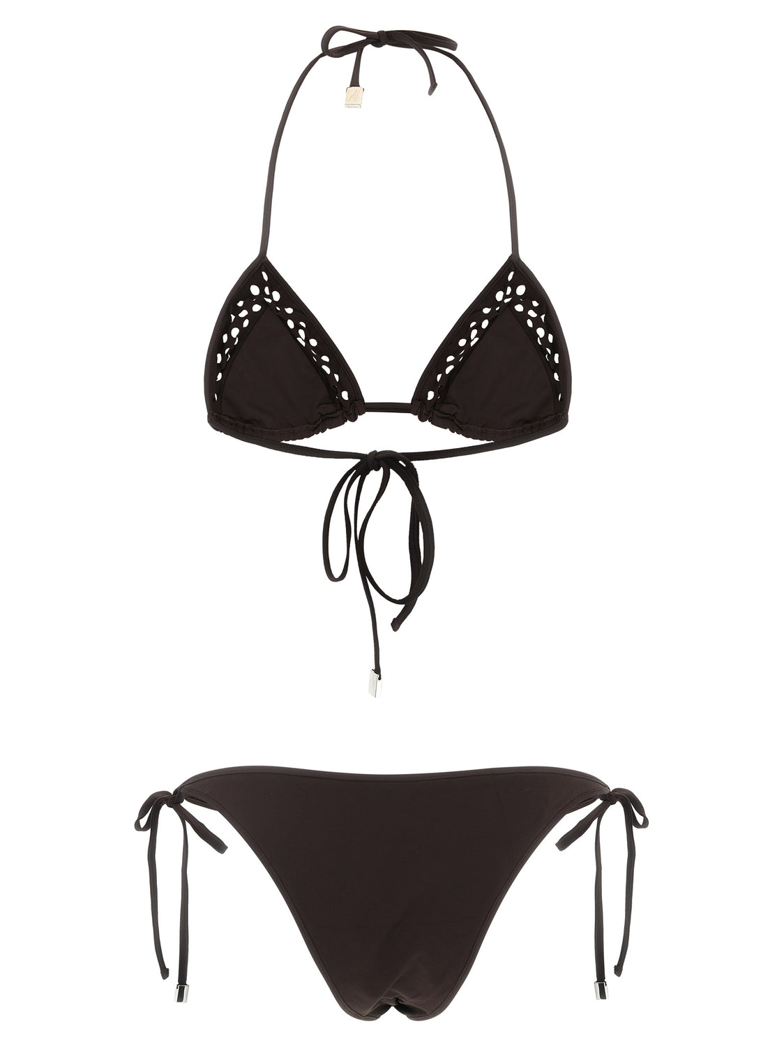 Brown Polyamide Bikini