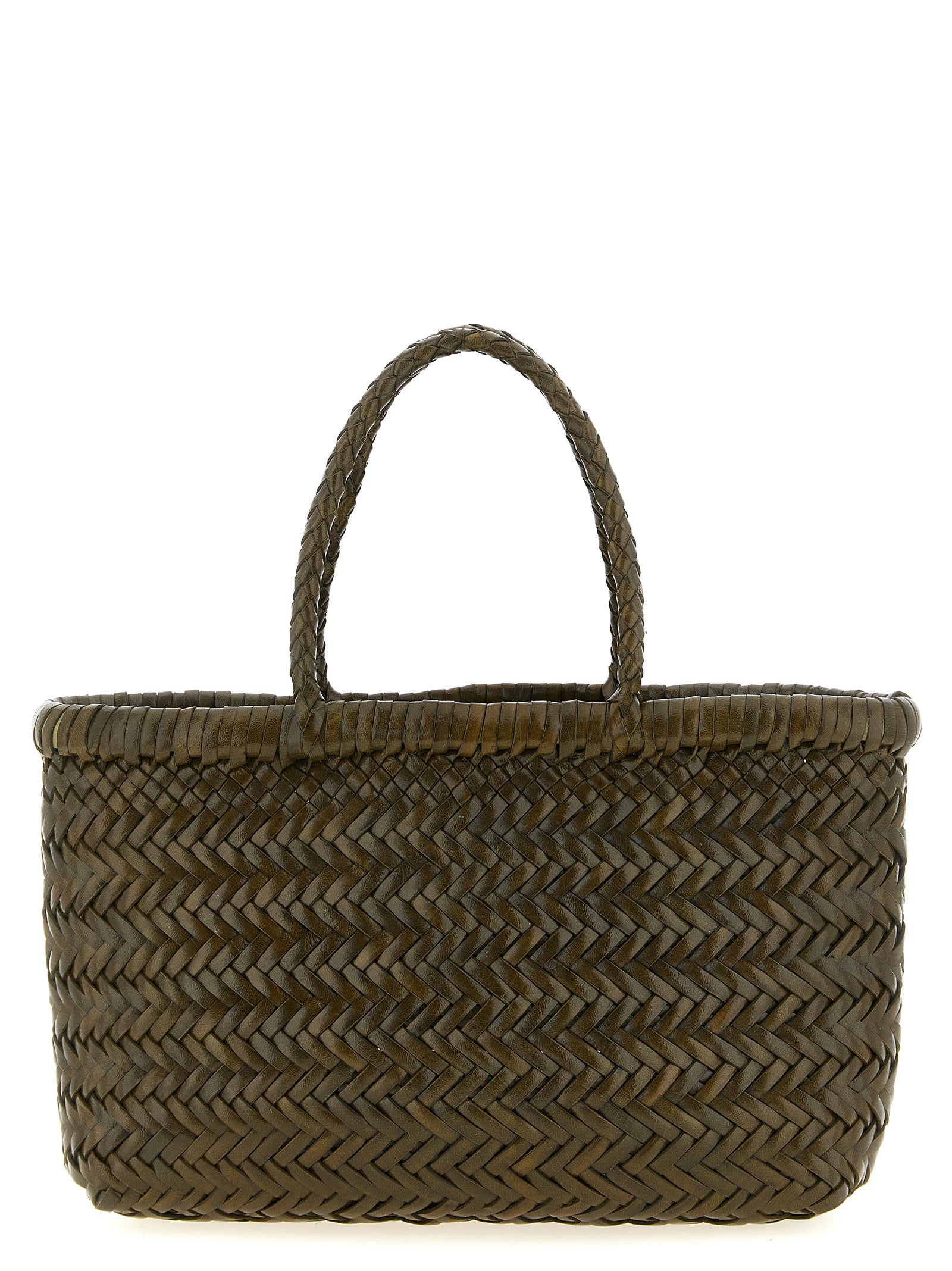 Bicolor Calfskin Handbag