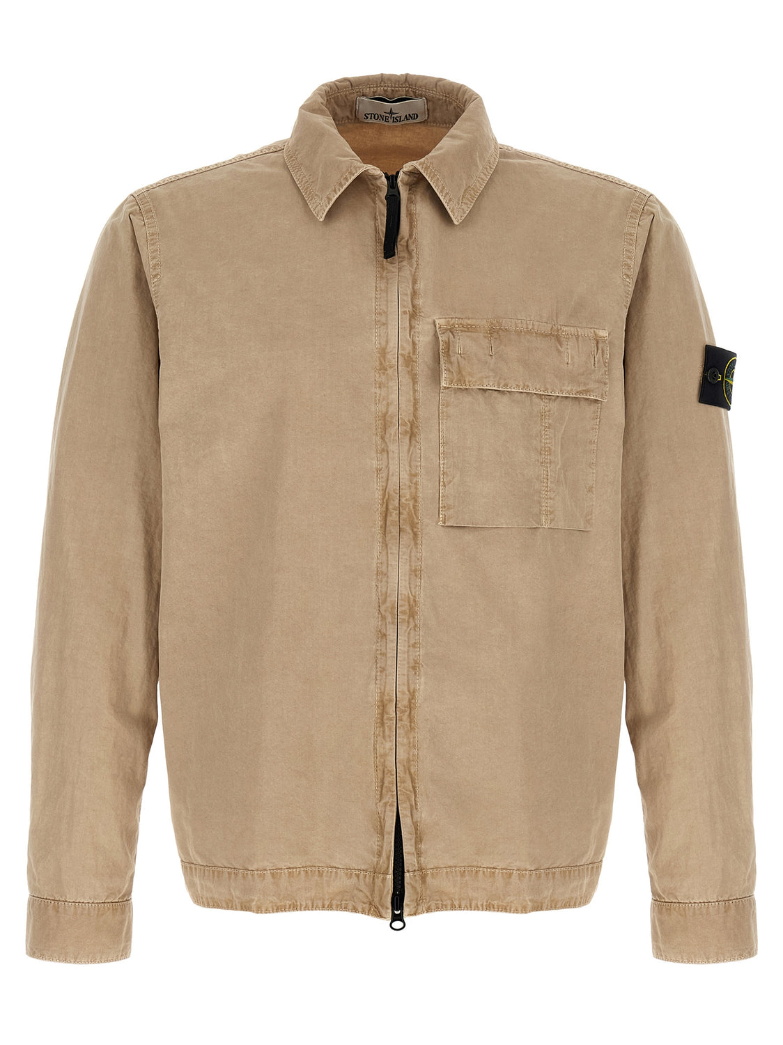 Beige Cotton Blouse
