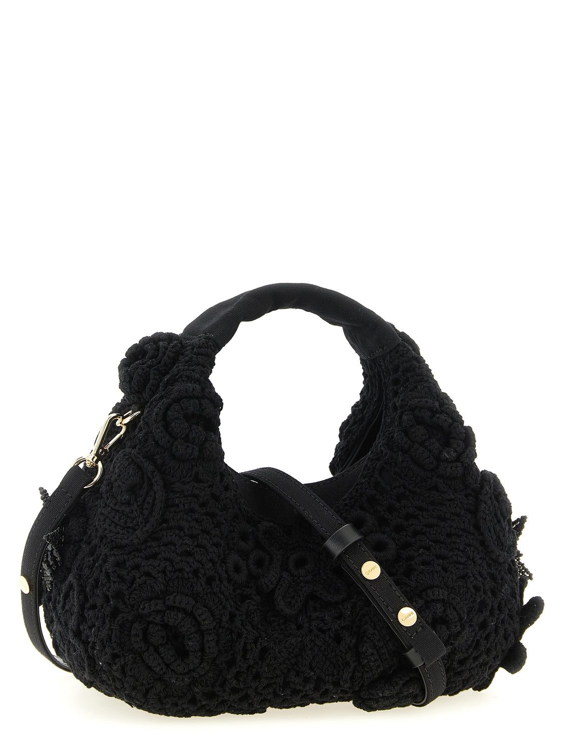 Black Organic Cotton Handbag