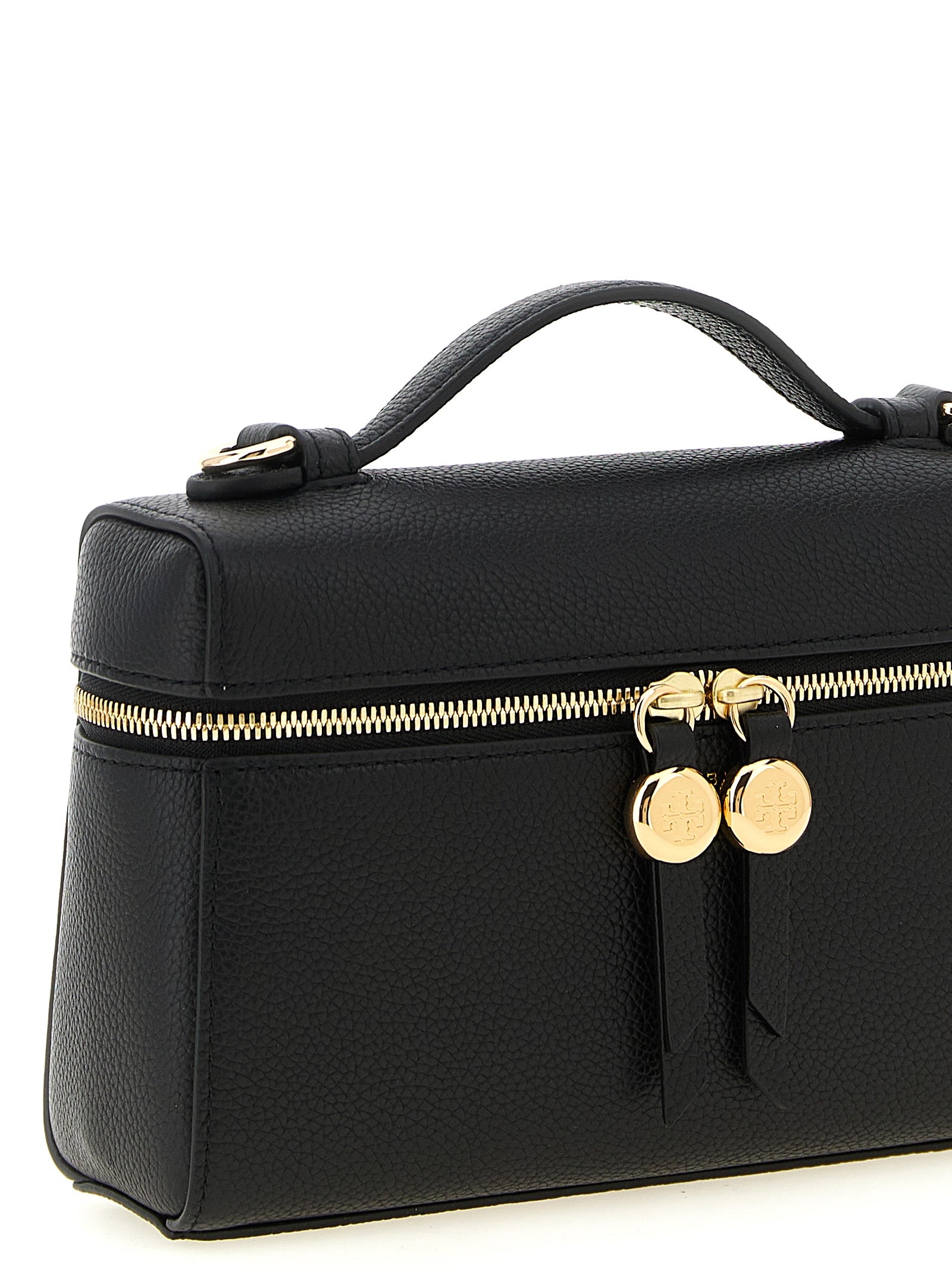 Black Cowhide Handbag