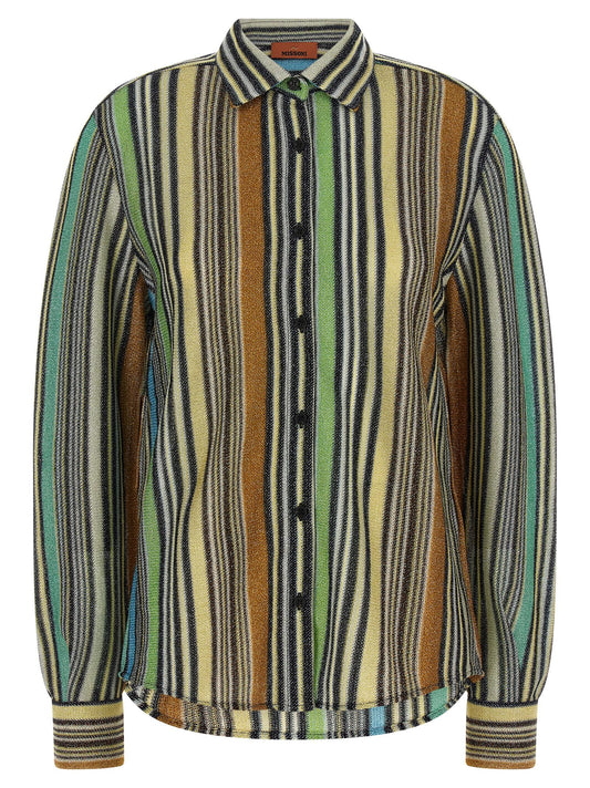 Multicolor Viscose Blouse