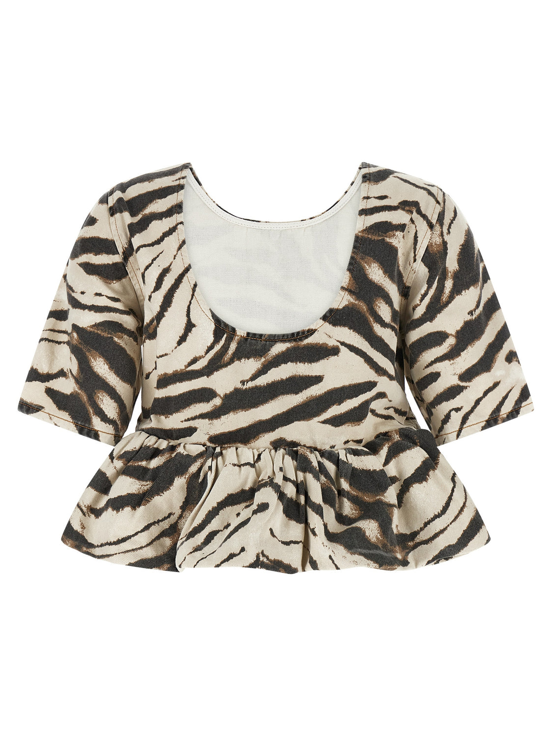 Multicolor Organic Cotton Pattern Shirt