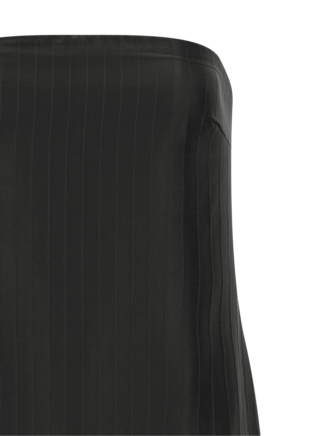 Black Viscose Midi Dress