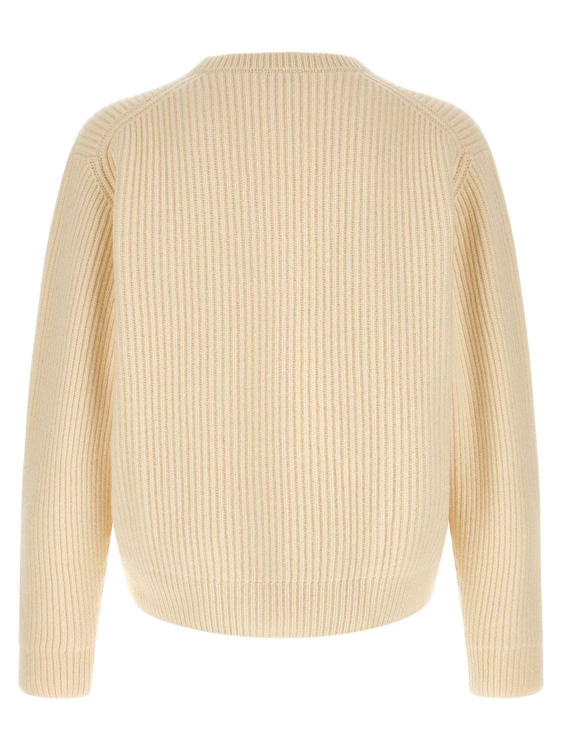 White Wool Cardigan